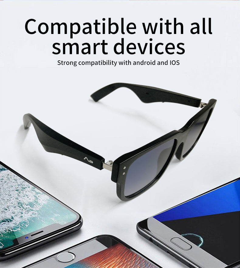 Smart Glasses With TWS Headphone
