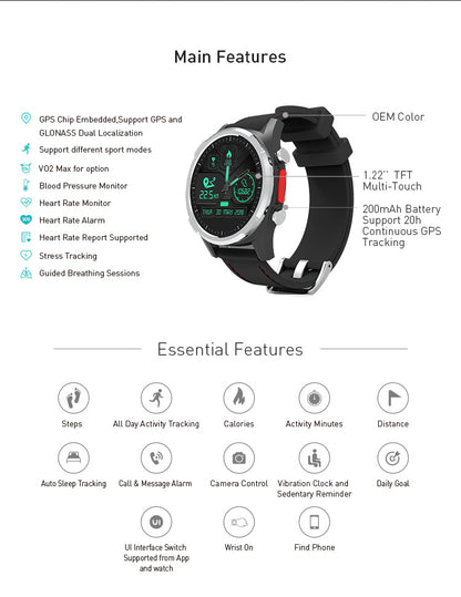 Smart Phone Watch Waterproof