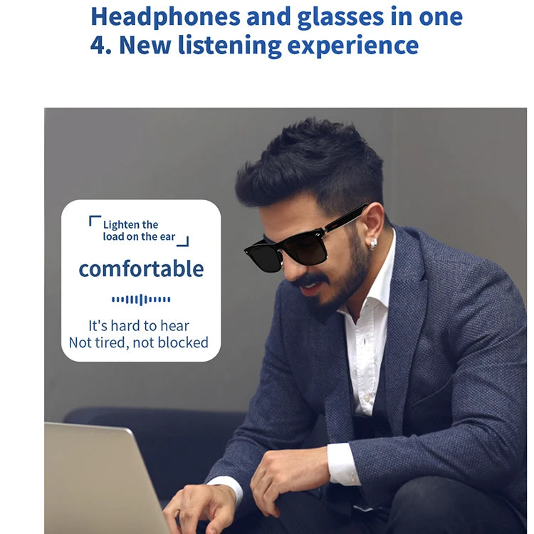 BT5.2 AR Wireless Smart Glasses