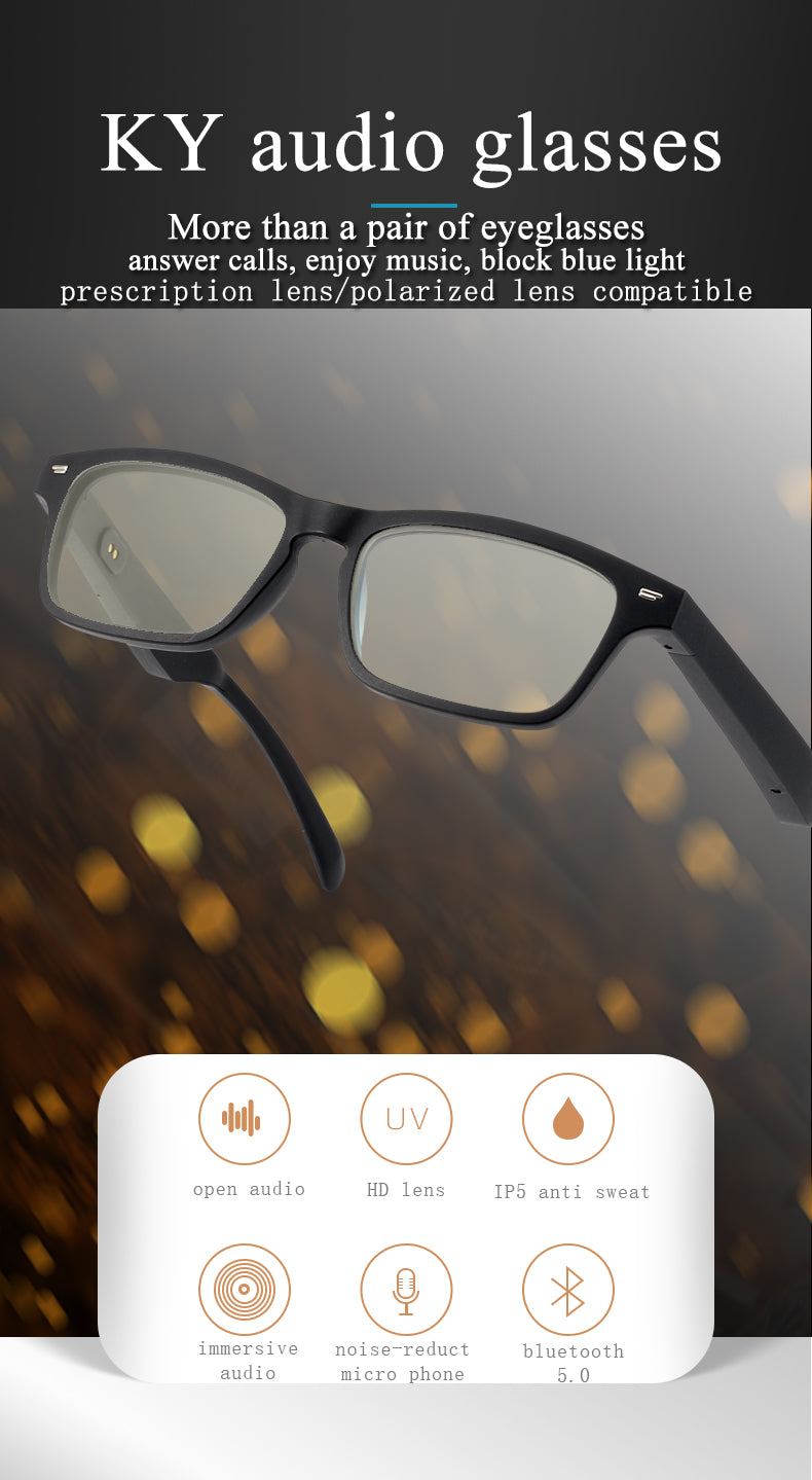 Fashion Smart Audio Glasses Eyewear