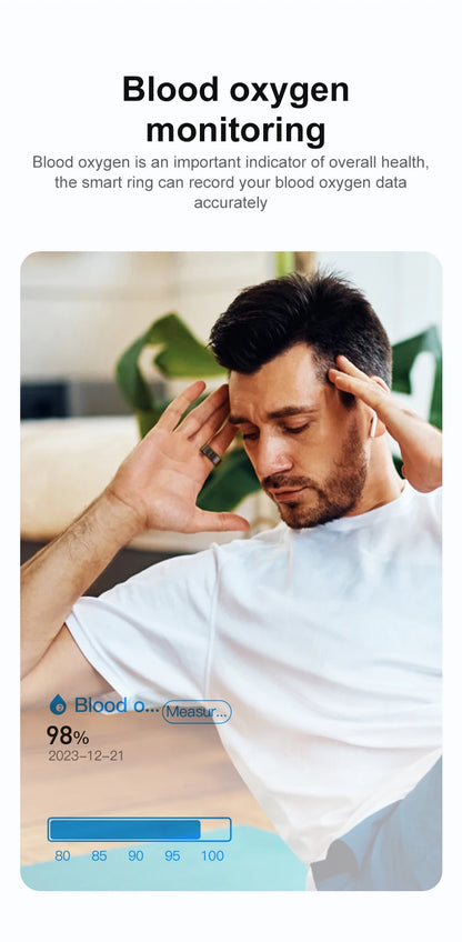 Smart Health Ring Men Women